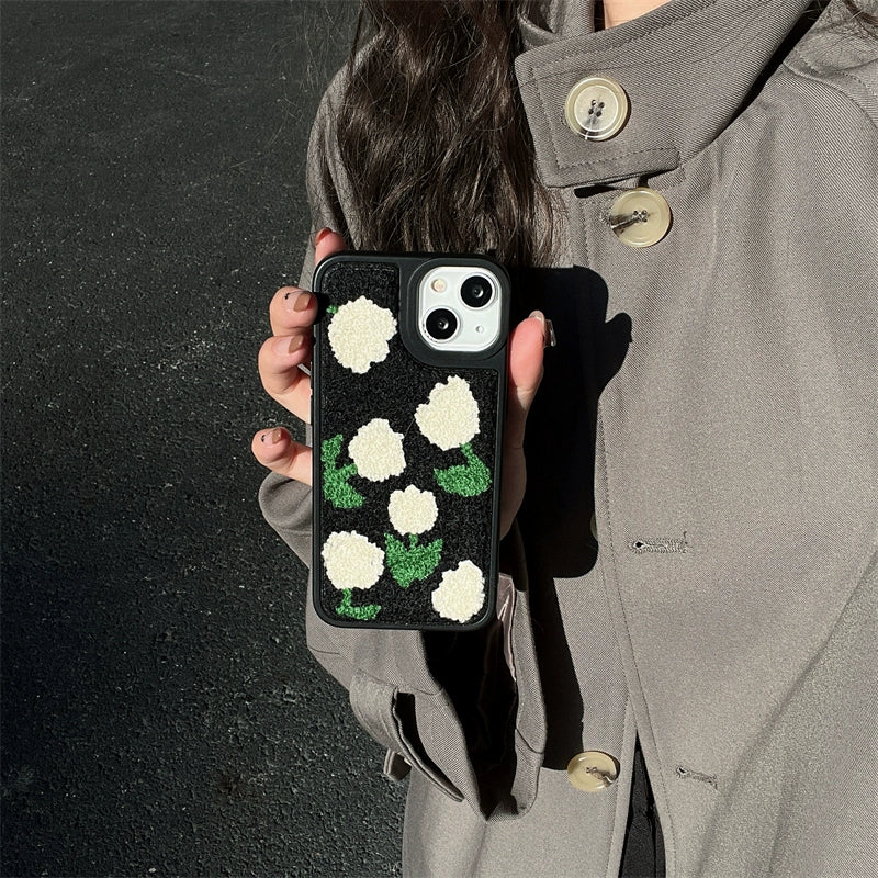 Embroidered iPhone Case