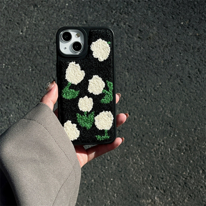 Embroidered iPhone Case