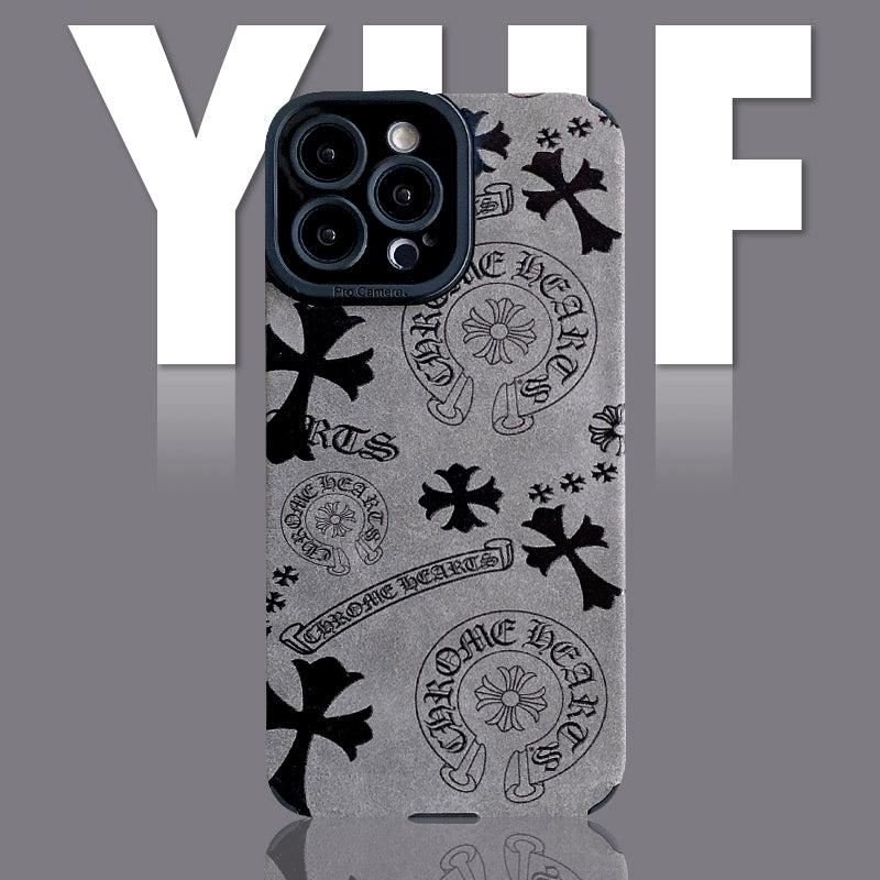 Suede iPhone Case