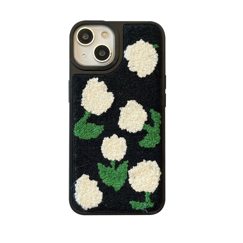 Embroidered iPhone Case