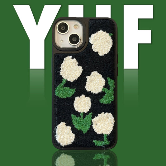 Embroidered iPhone Case