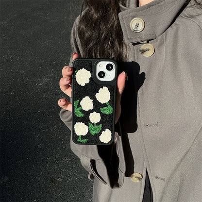 Embroidered iPhone Case