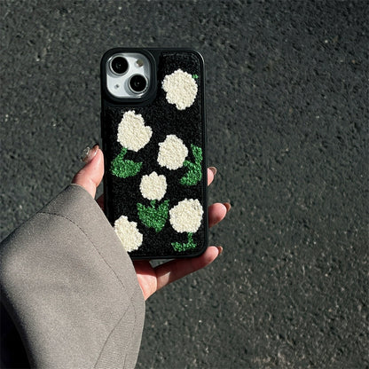 Embroidered iPhone Case