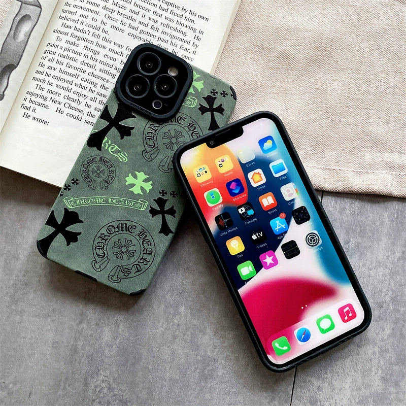 Suede iPhone Case