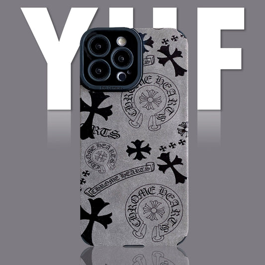 Suede iPhone Case